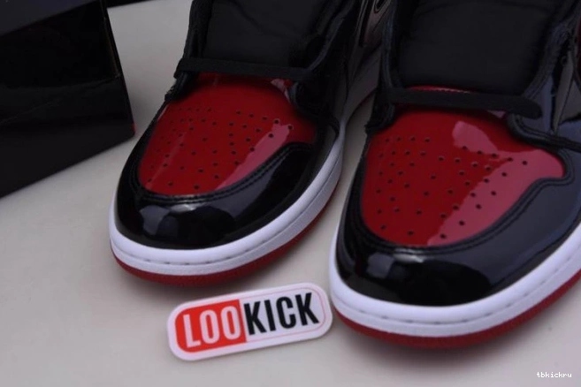 Rep TBkick Bred High Air Patent 555088-063 Jordan 1 OG 0721